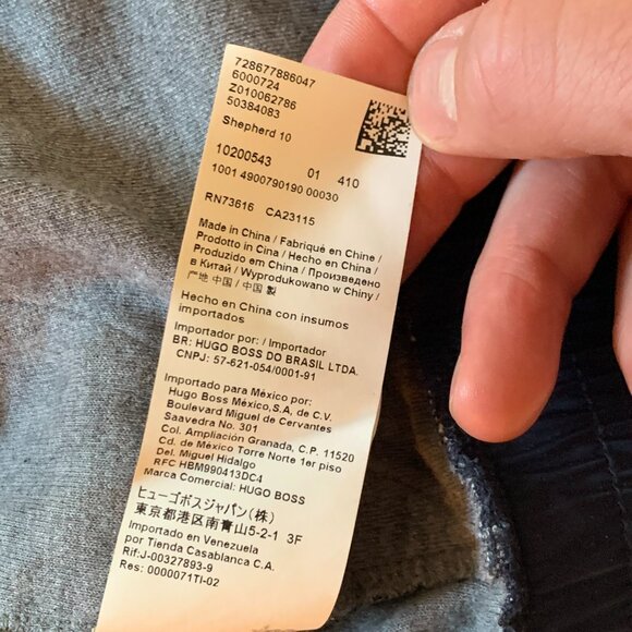 Hugo Boss Regular Fit Zip Hoodie Jacket – Size M - Picture 10 of 12